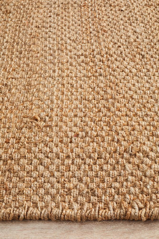 Natural Fiber Basket Weave Rug - Image 5