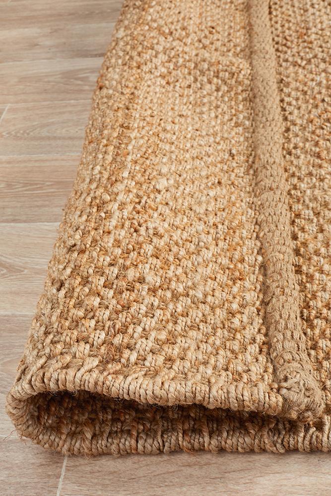 Natural Fiber Basket Weave Rug - Image 7
