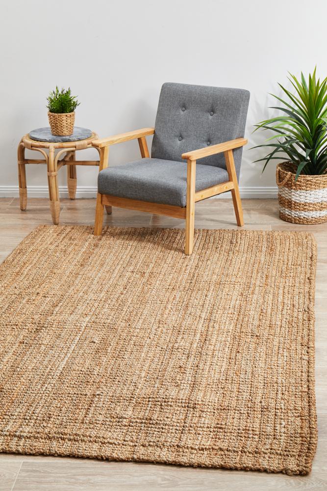 Chunky Natural Fiber Barker Rug - Image 3