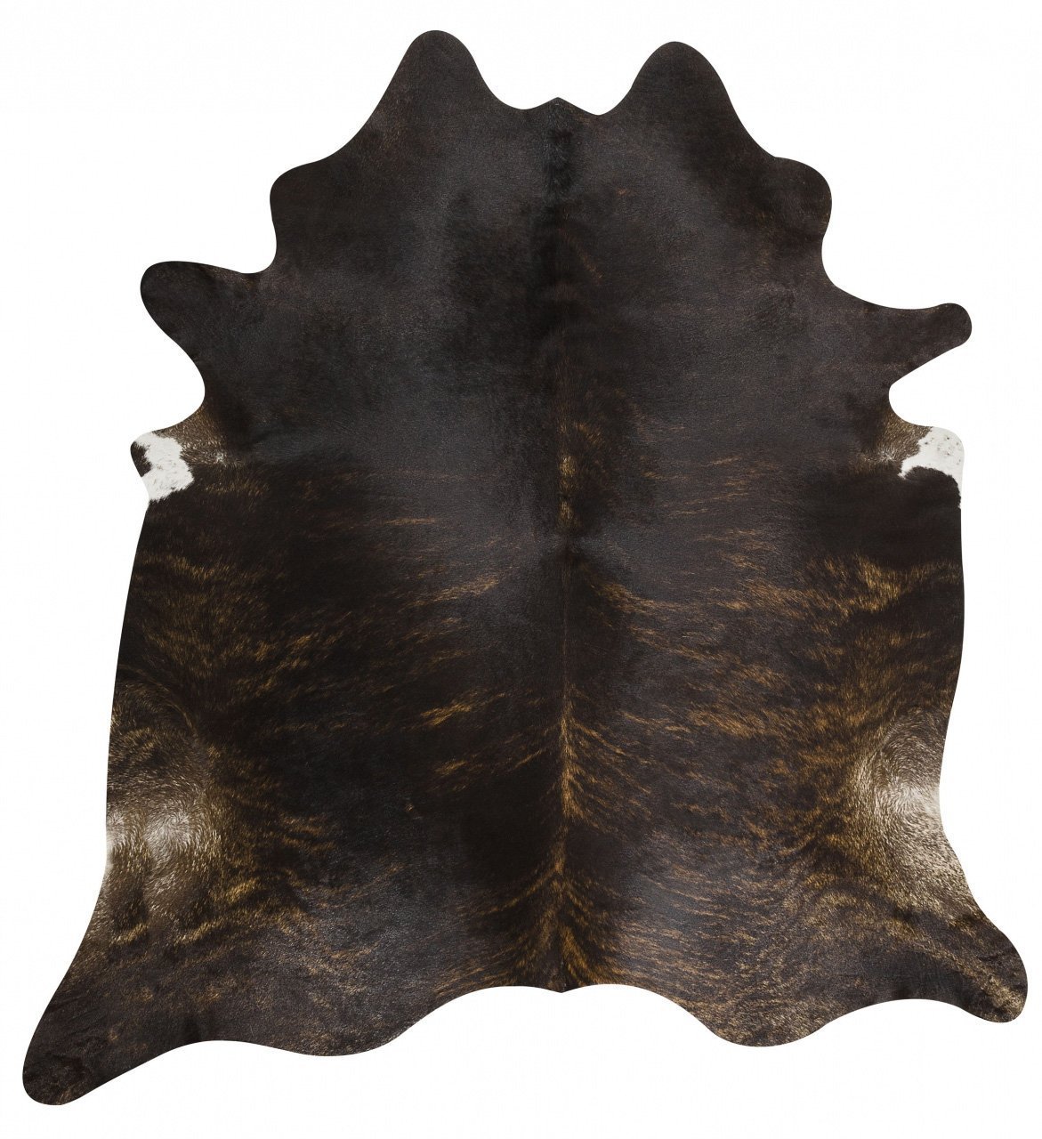 Exquisite Natural Cow Hide Dark Brindle - Image 2