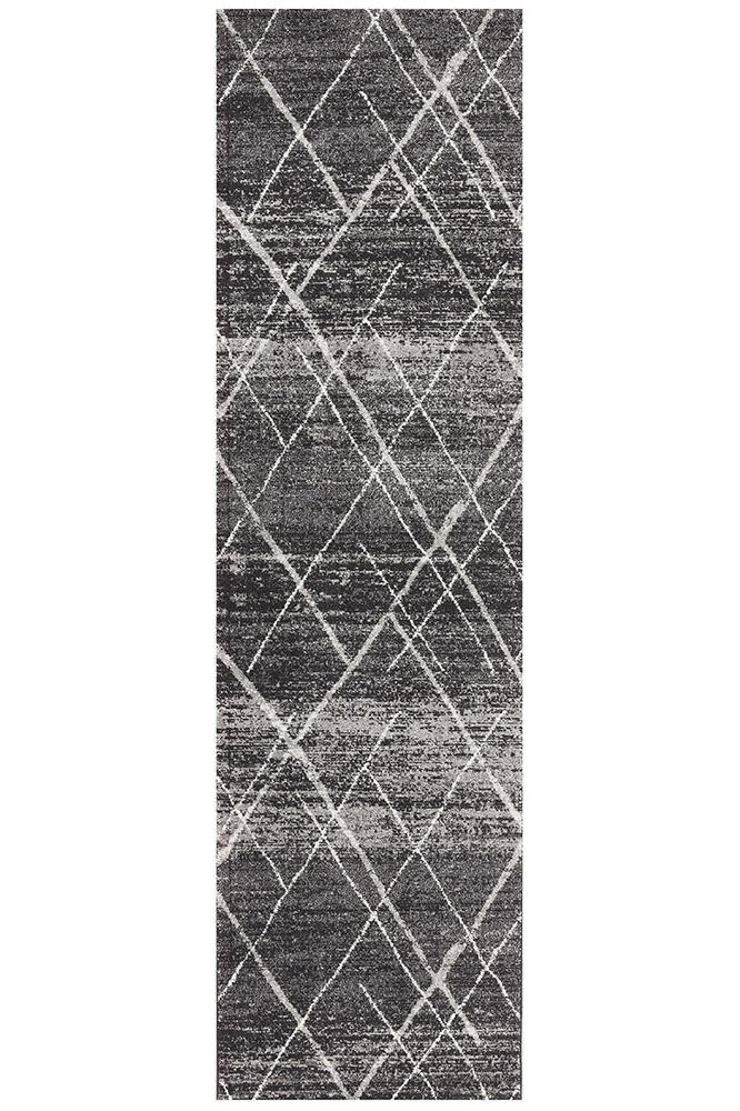 Oasis Noah Charcoal Contemporary Rug - Image 7