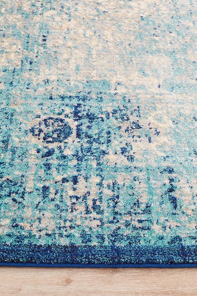 Wind Stunning Designer Rug Blue - Image 5