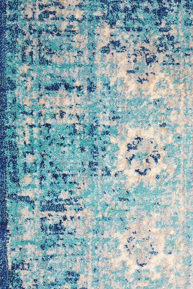 Wind Stunning Designer Rug Blue - Image 6
